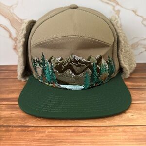 Soul of Adventure National Tree Day Embroidered Performance Snapback Hat Cap
